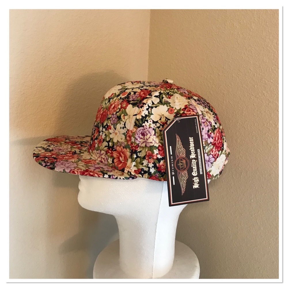 Vintage Floral Cap